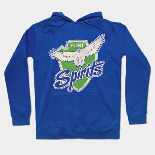 Defunct Flint Spirits Hockey Team Hoodie